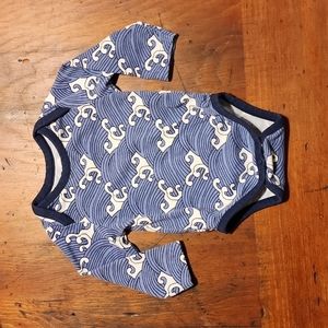 Monica + Andy Waves Onesie
